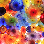 Glass Flower Ceiling by Chihuly